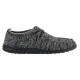 Hey Dude Shoes WALLY KNIT BLACK WHITE