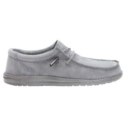 Hey Dude Shoes WALLY SUEDE CHARCOAL SS
