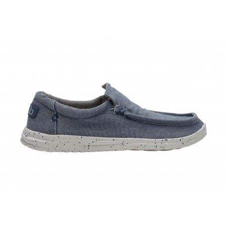 Hey Dude Shoes Mikka Washed Stretch Indigo